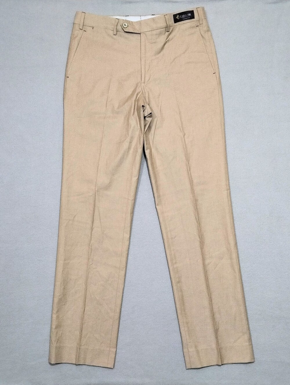 Peter Millar Made In Italy By Cabalane Borgosesia Tan Dress Pants Trousers 33x34